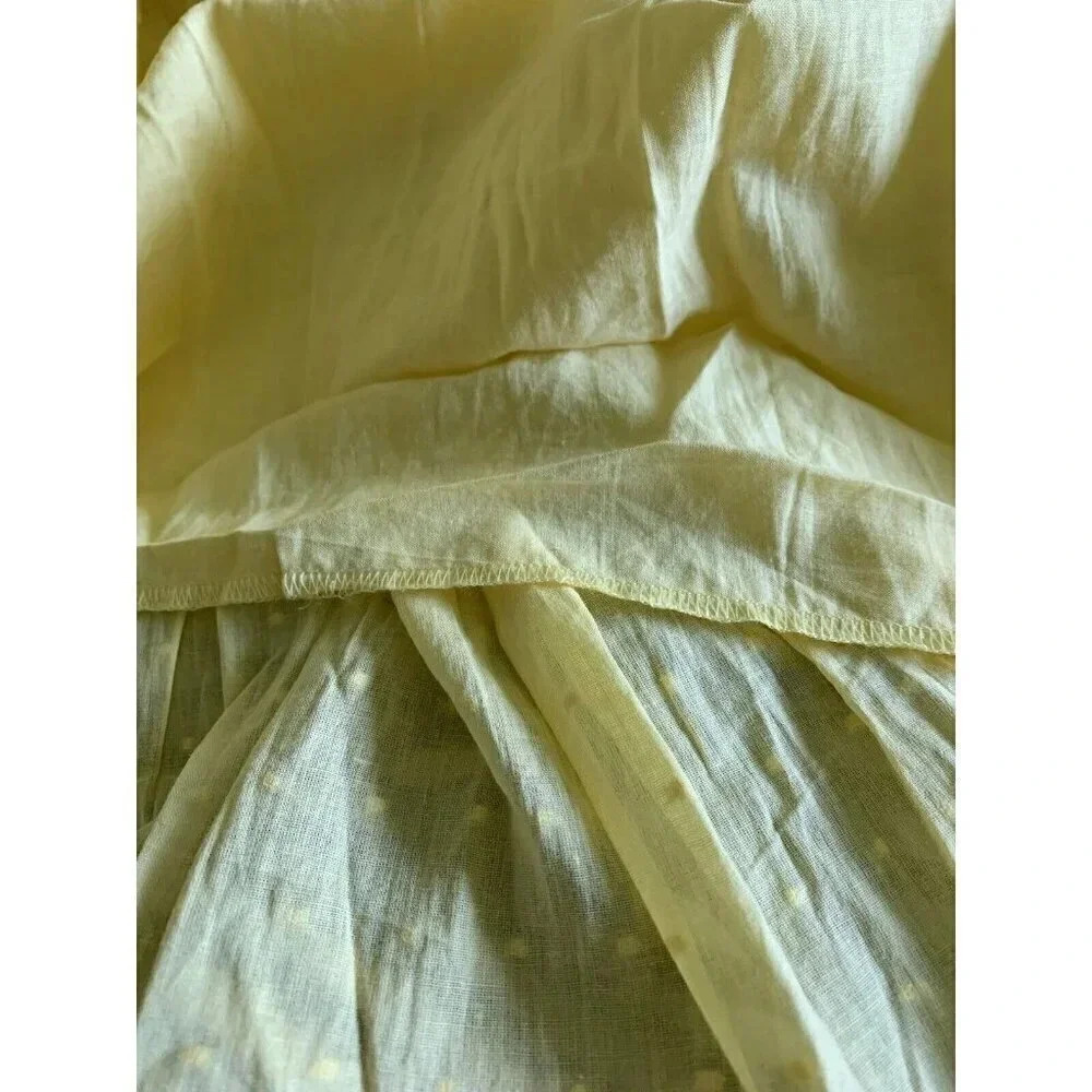 Sam & Max Yellow Ruffle Mini Dress - Picture 7 of 12